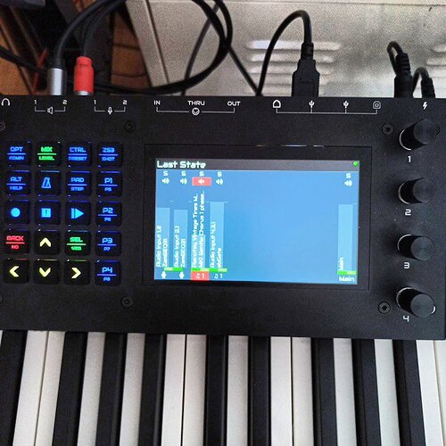 Midi pedal setting 1