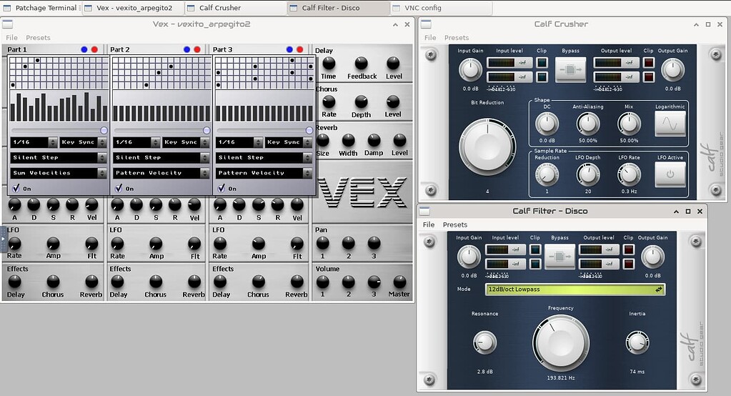 Native GUIs for Calf plugins are working again! Software Zynthian