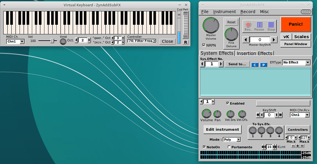 using zynaddsubfx with plogue bidule