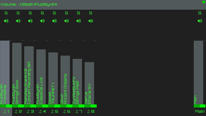 Aethermind_Zynthlight Colour Scheme_Mixer View