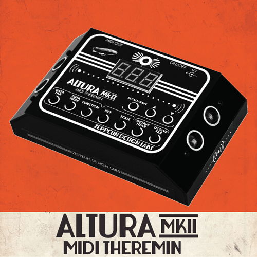 Altura MkII Theremin MIDI Controller Arpeggiator DIY Kit