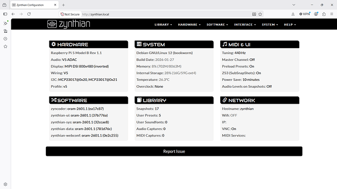 Webconfig data