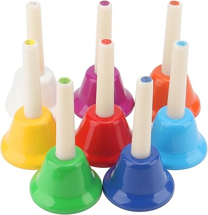 coloured-handbells