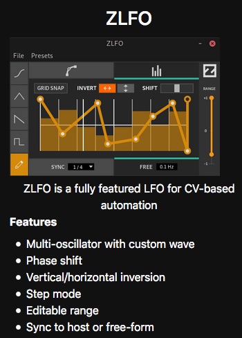 ZLFO plugin w summary