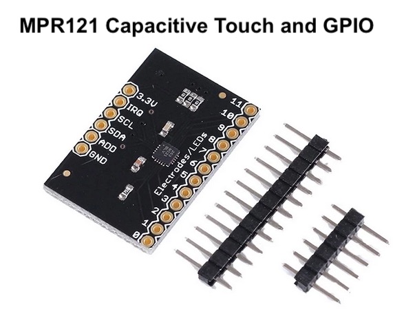 MPR121 Capacitive Touch and GPIO